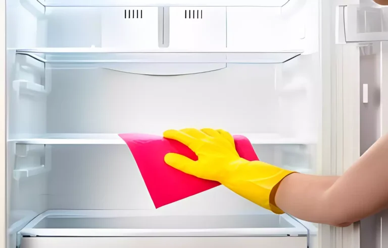 تنظيف الثلاجة بانتظام: